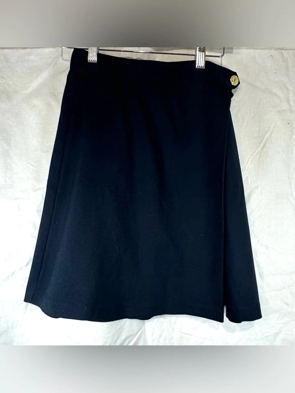 Tommy Hilfiger Collegiate sweater and Navy Preppy Mini Skirt Outfit